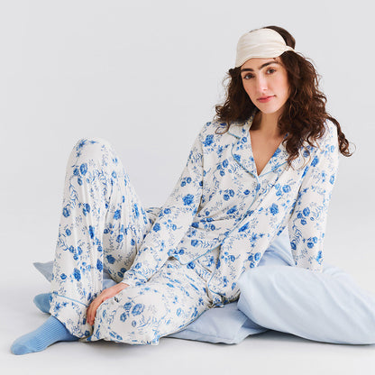 Hattie Women's Luxe Pajama Pant Set
