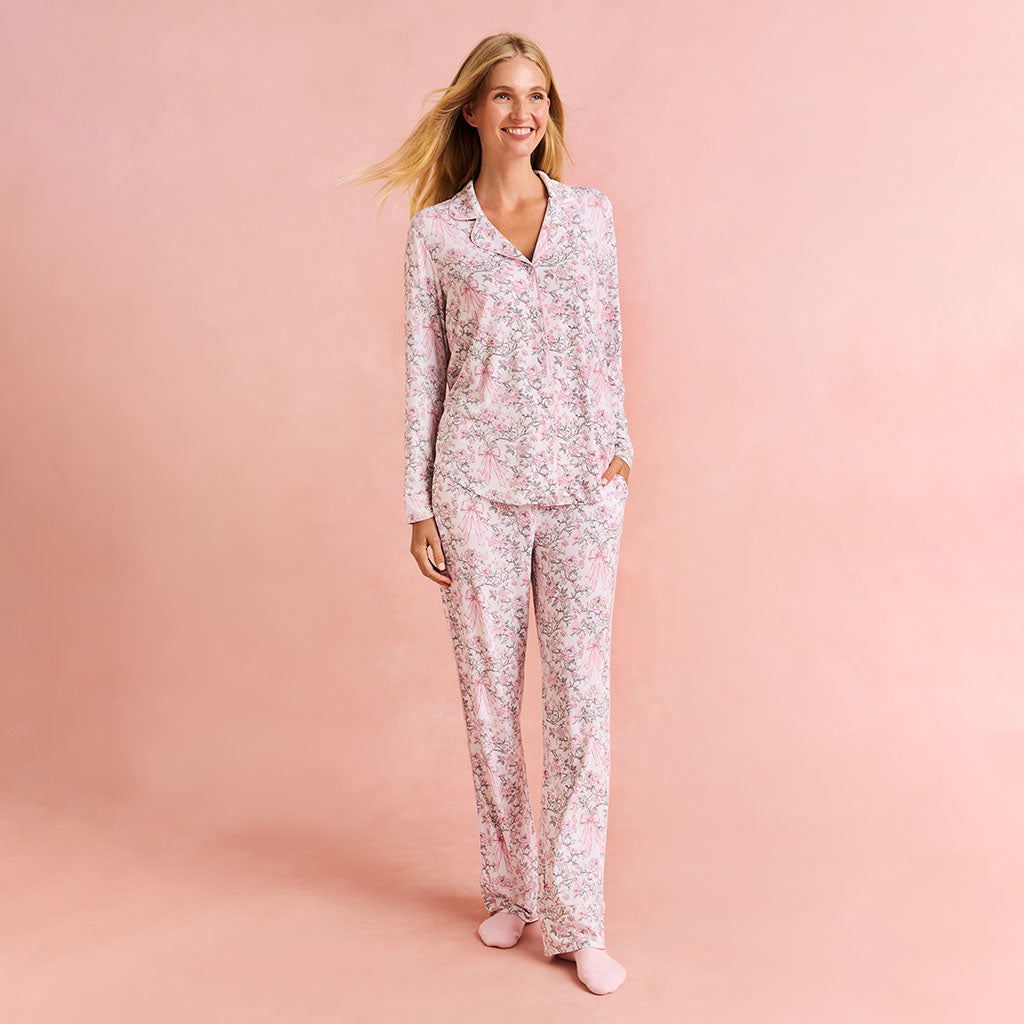 Irene Women's Luxe Pajama Pant Set