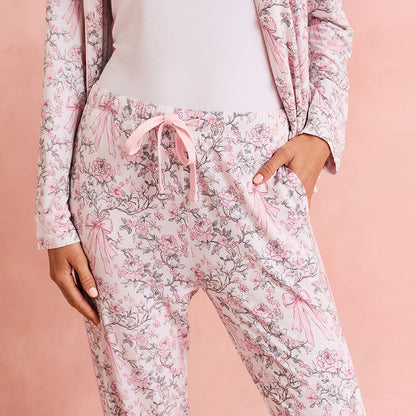 Irene Women's Luxe Pajama Pant Set