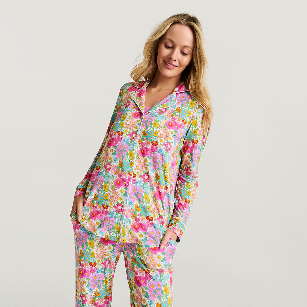 Margie Women's Luxe Pajama Pant Set