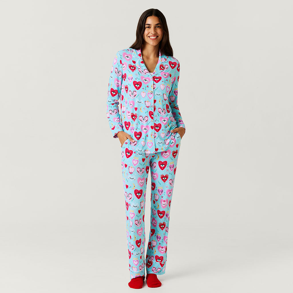 Sweet Fiona Women's Luxe Pajama Pant Set
