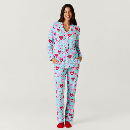 Sweet Fiona Women's Luxe Pajama Pant Set