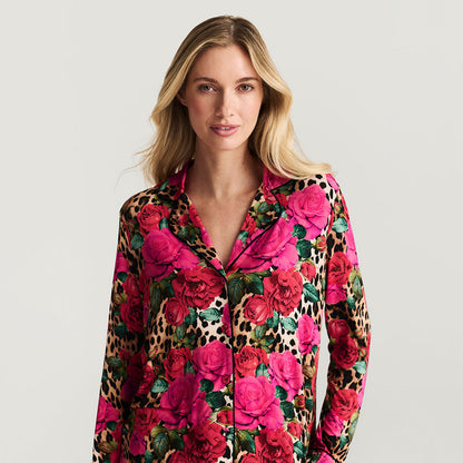 Wild Roses Women's Luxe Pajama Pant Set
