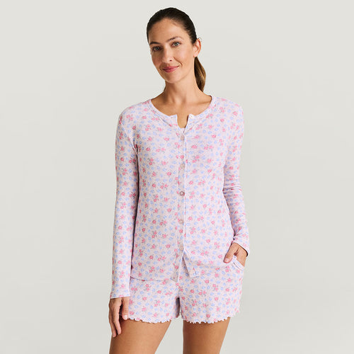 Laney Women's Pointelle Cardigan
