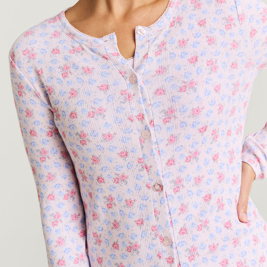 Laney Women's Pointelle Cardigan