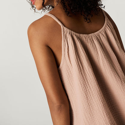 Macchiato Women's Cotton Crinkle Cami