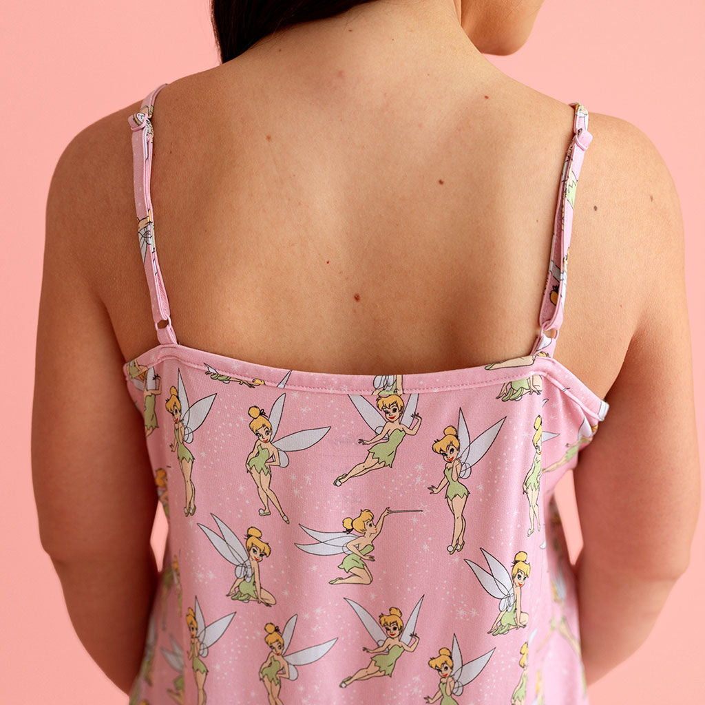 Disney Tinker Bell Women's Ruffled Cami Short Set