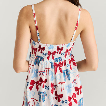 Martha Women's Bamboo Challis Mini Dress