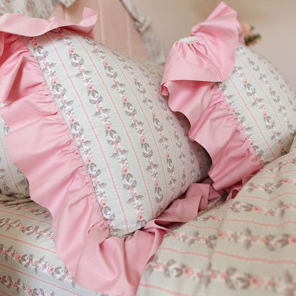 Susan Ruffled Pillowcase Set