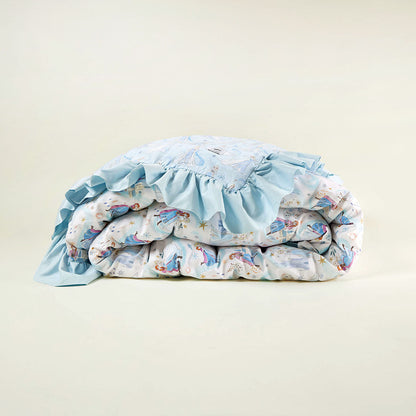 Disney Let It Go Reversible Ruffled Duvet Cover