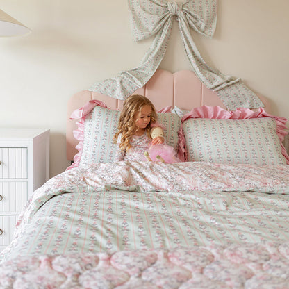 Irene Reversible Ruffled Duvet Cover