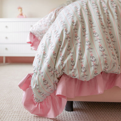 Irene Reversible Ruffled Duvet Cover
