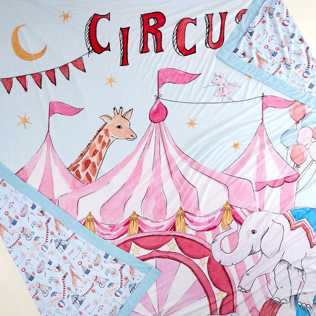 Cirque Royal & Cirque Scene Luxe Patoo® Blanket