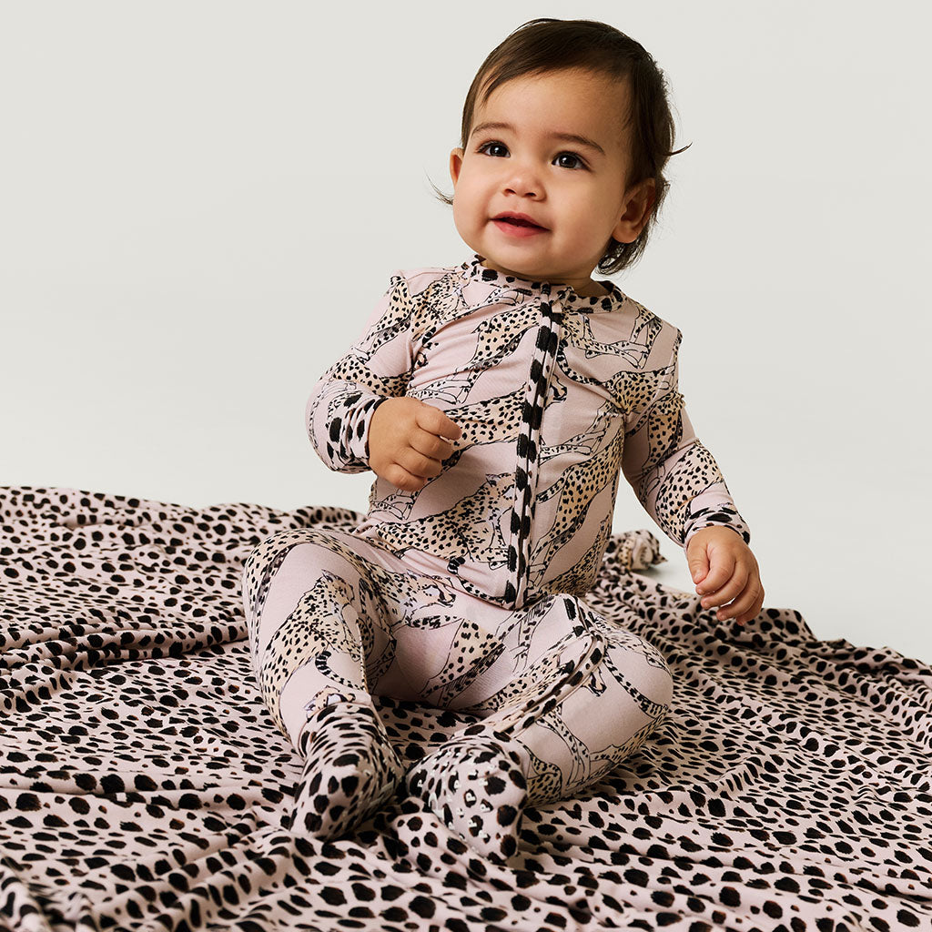 Lucinda & Lucinda Dot Ruffled Luxe Patoo® Blanket