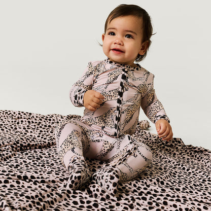 Lucinda & Lucinda Dot Ruffled Luxe Patoo® Blanket