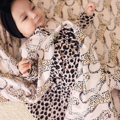 Lucinda & Lucinda Dot Ruffled Luxe Patoo® Blanket
