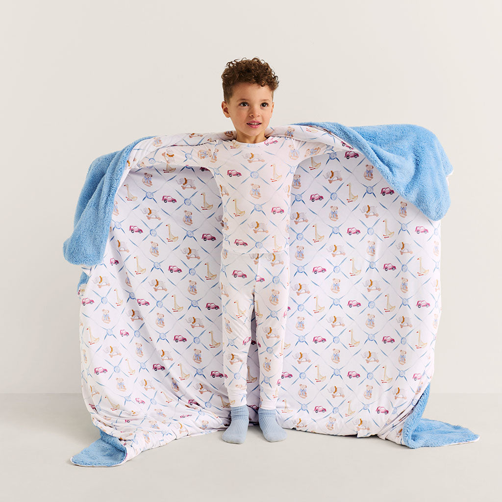 Oxford Luxe Plush Patoo® Blanket