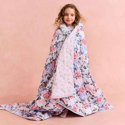 Marion & Laney Reversible Quilted Patoo® Blanket