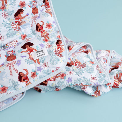 Disney Moana & Pua & Posh Moana Reversible Quilted Patoo® Blanket