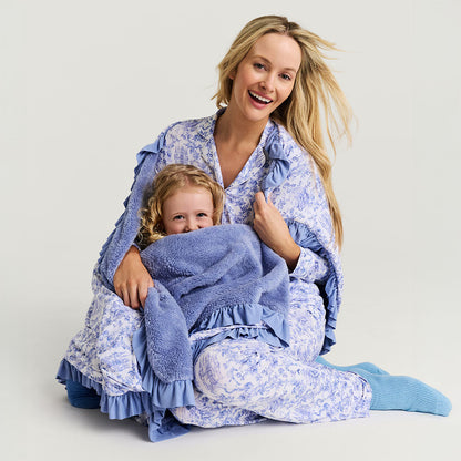 Briar Ruffled Luxe Plush Patoo® Blanket