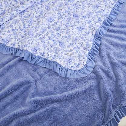 Briar Ruffled Luxe Plush Patoo® Blanket