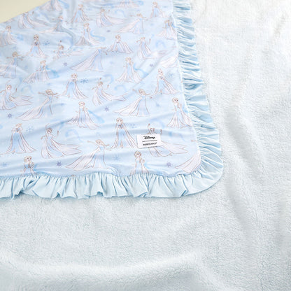 Disney Let It Go Ruffled Luxe Plush Patoo® Blanket