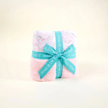 Josephine Ruffled Luxe Plush Patoo® Blanket