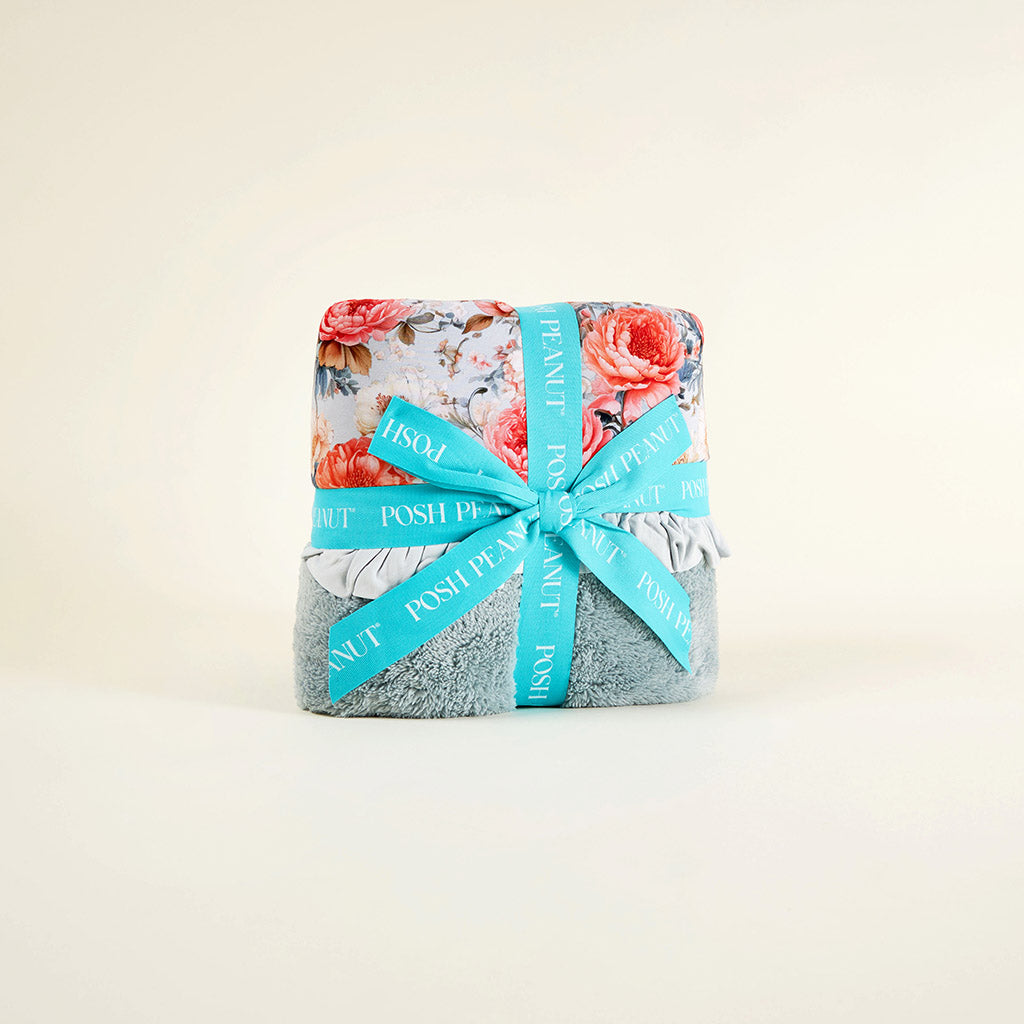 Mary Lou Ruffled Luxe Plush Patoo® Blanket
