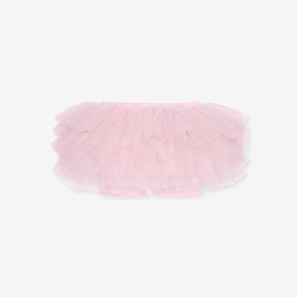 Pink Sparkle Tulle Skort