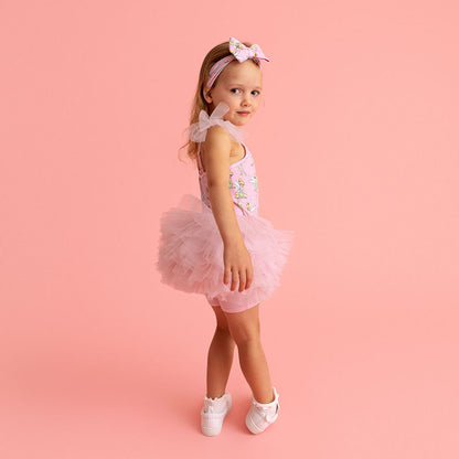 Pink Sparkle Tulle Skort