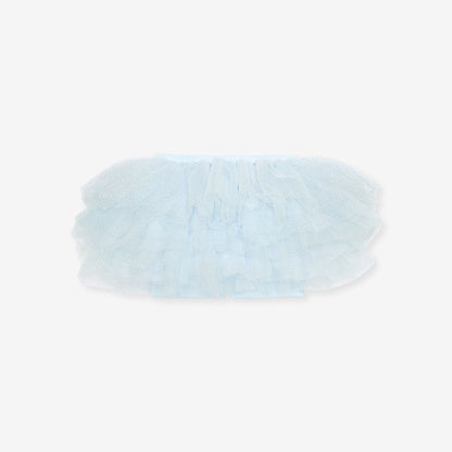 Wintery Blue Tulle Skort