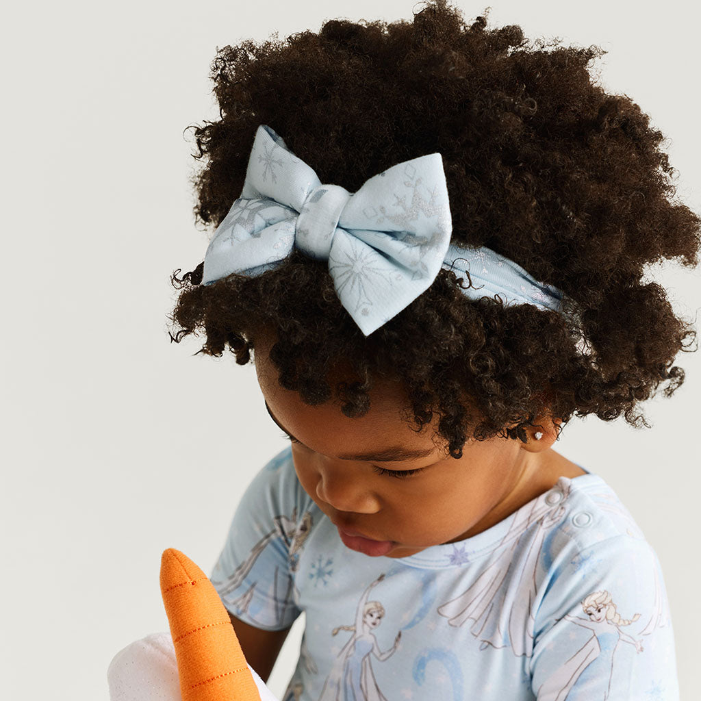 Disney Frozen Snowflakes Luxe Bow Headwrap