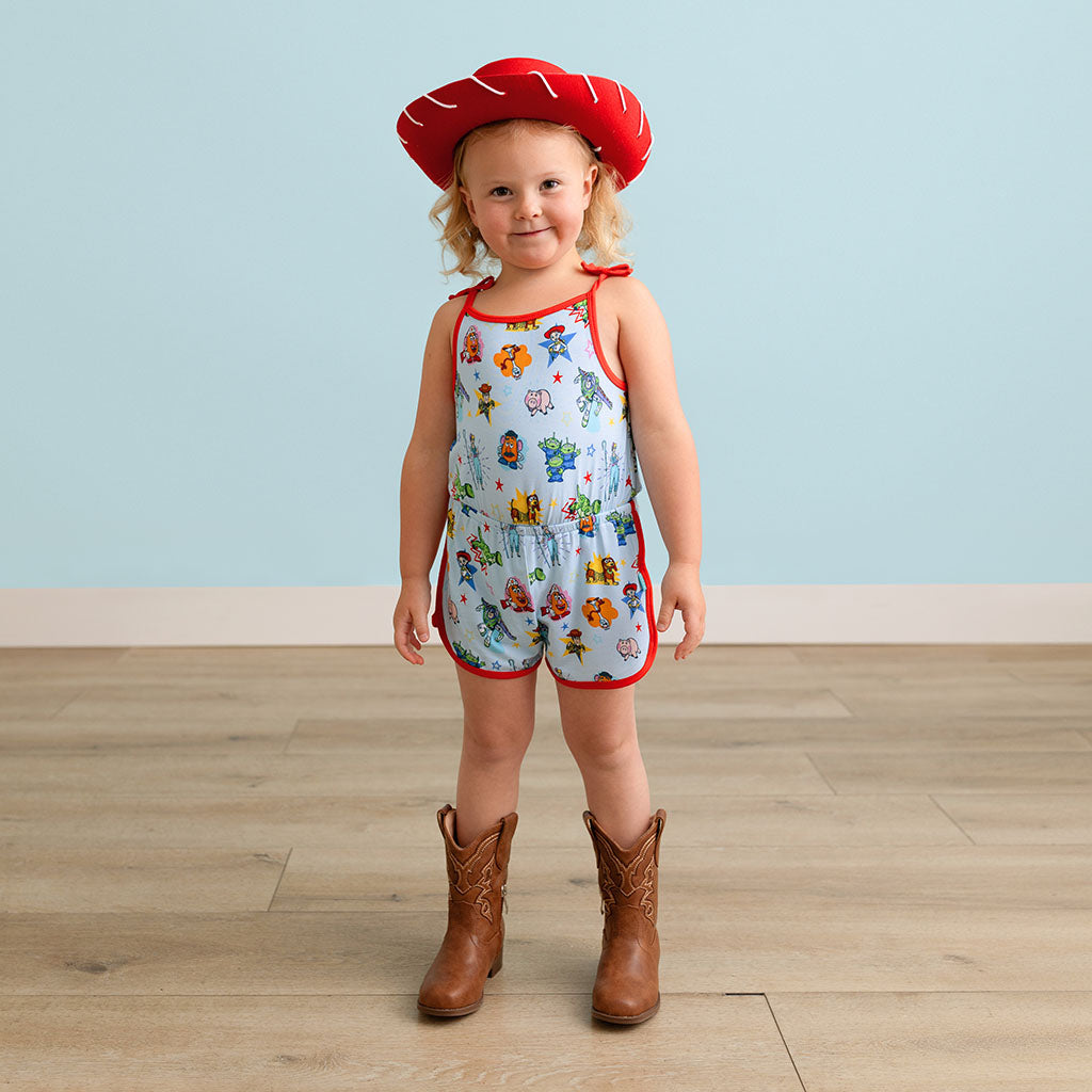 Disney Toy Story Time Varsity Short Romper
