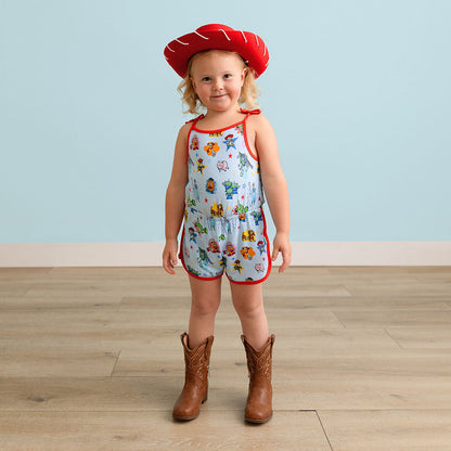 Disney Toy Story Time Varsity Short Romper