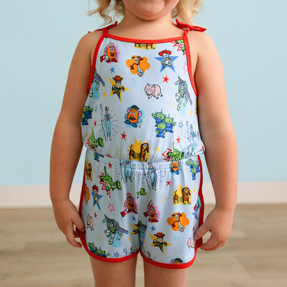 Disney Toy Story Time Varsity Short Romper
