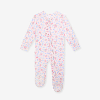 Laney Footie Ruffled Zippered One Piece