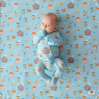 Star Wars™ Grogu Footie Zippered One Piece