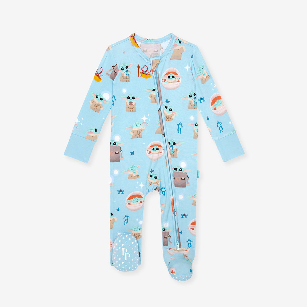 Star Wars™ Grogu Footie Zippered One Piece
