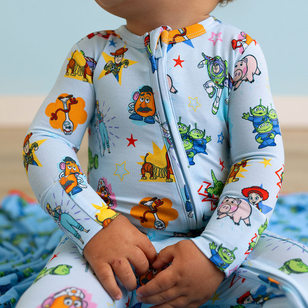 Disney Toy Story Time Footie Zippered One Piece