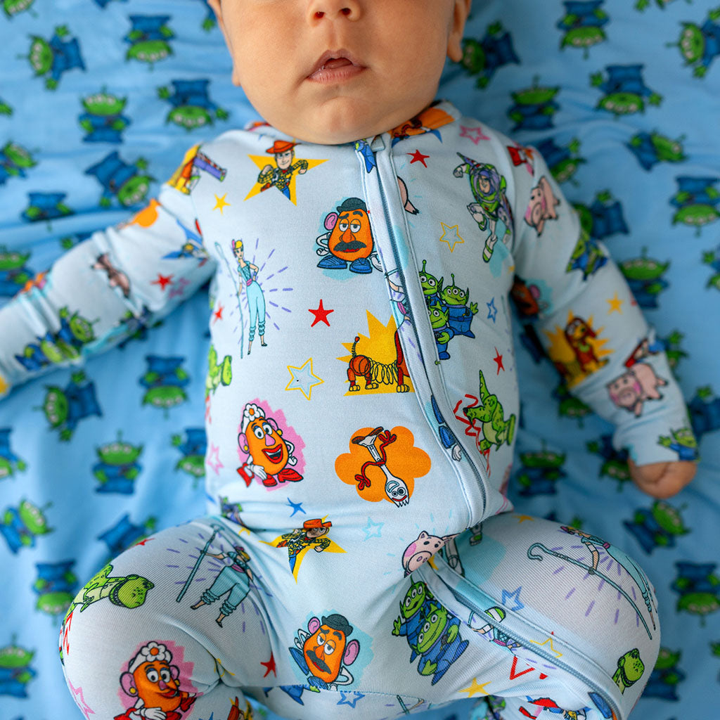Disney Toy Story Time Footie Zippered One Piece