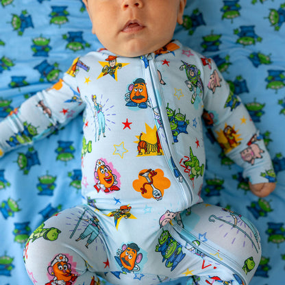 Disney Toy Story Time Footie Zippered One Piece