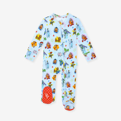 Disney Toy Story Time Footie Zippered One Piece