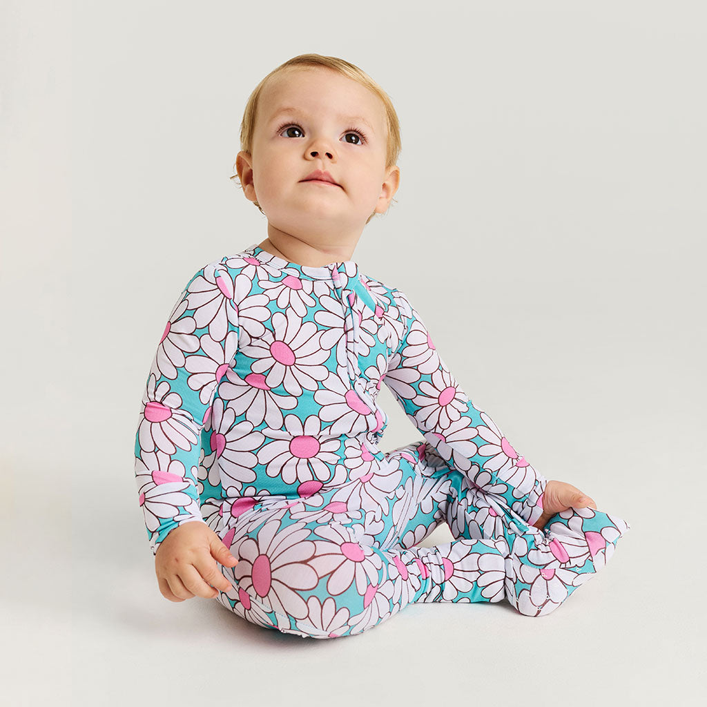 Retro Daisy Convertible One Piece