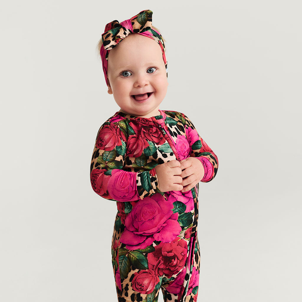 Wild Roses Convertible One Piece