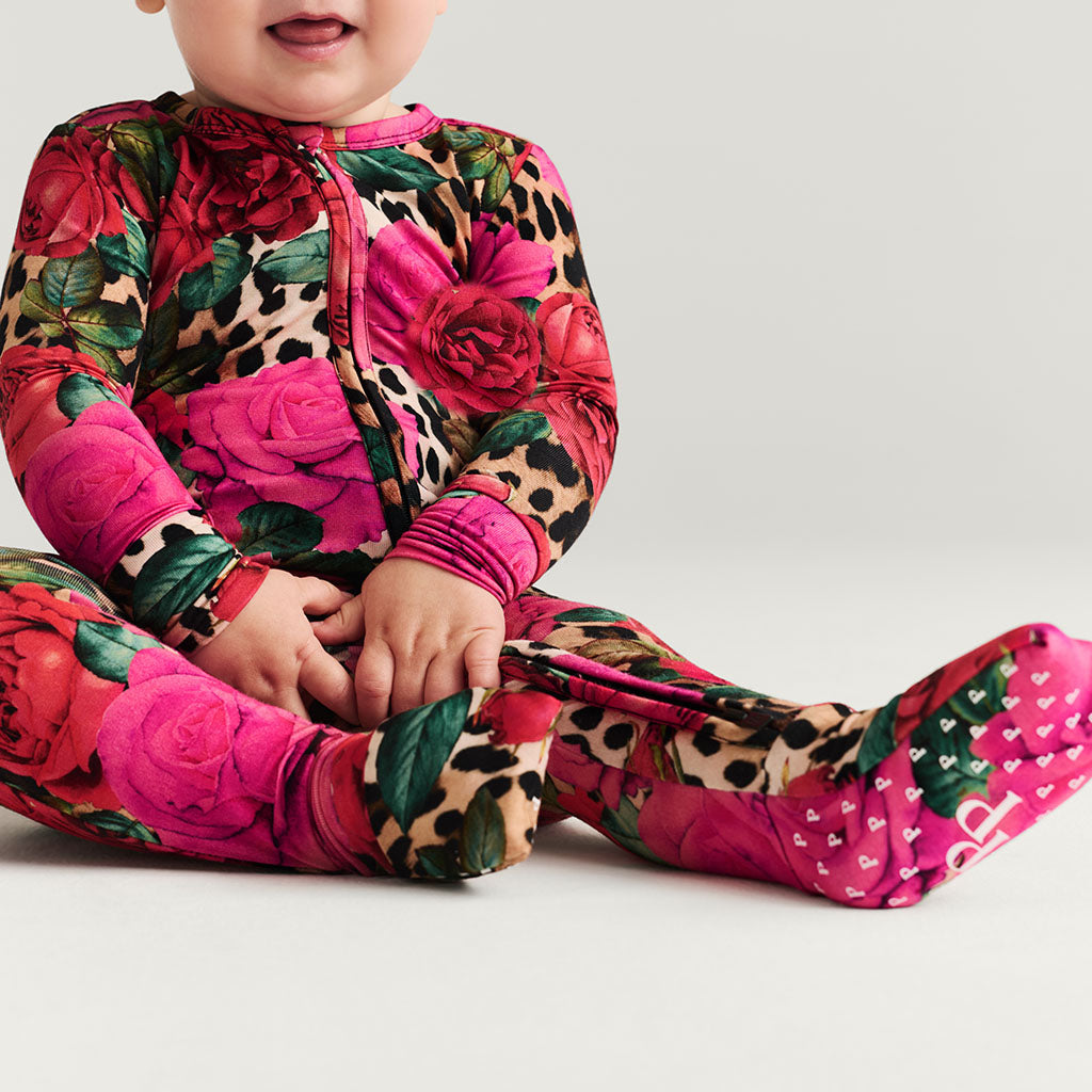 Wild Roses Convertible One Piece