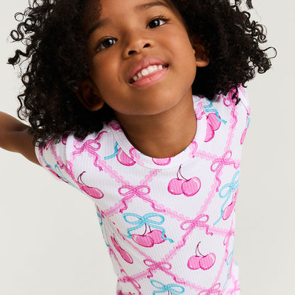 Amarena Classic Pajama Short Set