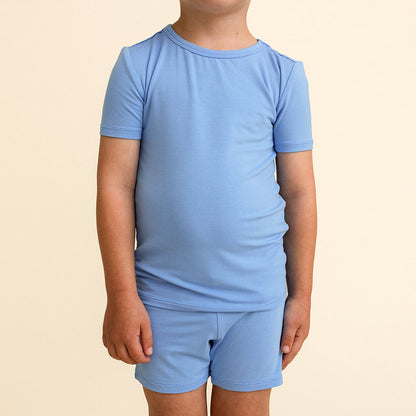 Chatham Blue Classic Pajama Short Set