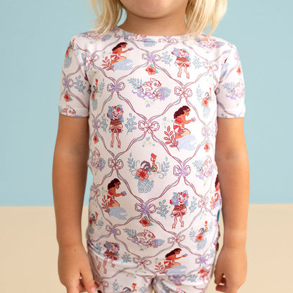 Disney Posh Moana Classic Pajama Short Set