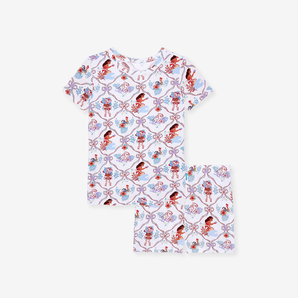 Disney Posh Moana Classic Pajama Short Set