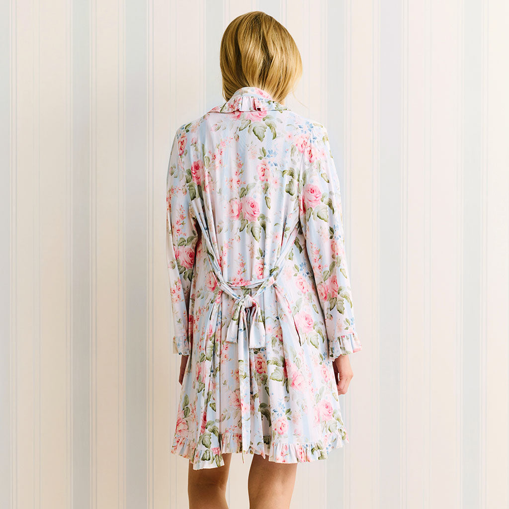 Leigh Women's Ruffled Luxe Robe
